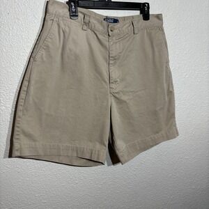 Polo Ralph Lauren Shorts Mens Size 35 Beige Khaki Philip Short Classic Chino